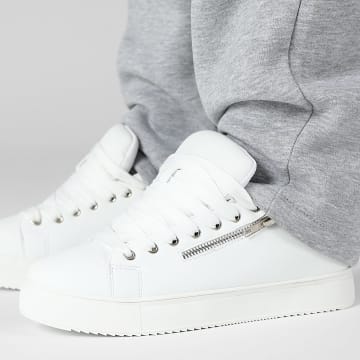 LBO - Sneakers Large A Zip 0023 Wit