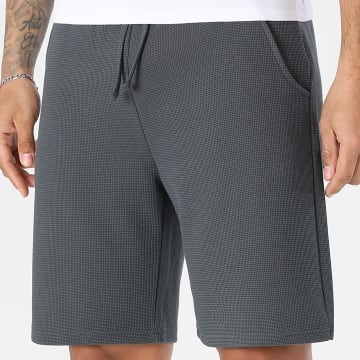 LBO - Short Jogging Waffle 4163 Gris Anthracite
