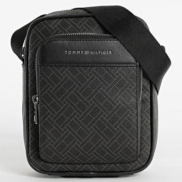 Tommy Hilfiger - Sacoche Flag Monogram Mini Reporter 4138 Noir