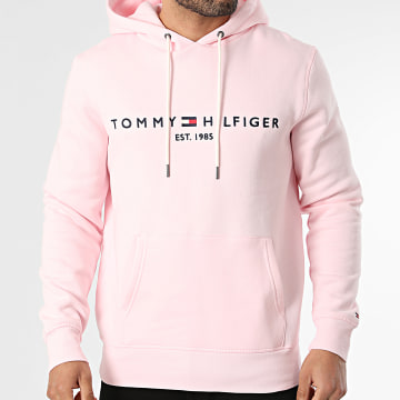 Tommy Hilfiger - Sweat Capuche Tommy Logo 1599 Rose
