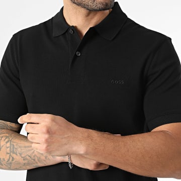 BOSS - Polo Manga Curta Pallas 50553564 Preto