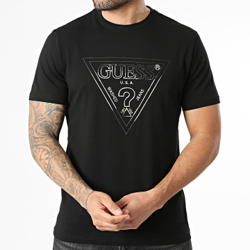Guess - T-Shirts Slim M6GI11-K2992 Black