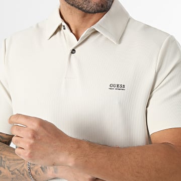 Guess - Polo Short Sleeves M6RP02-KD202 Light Beige