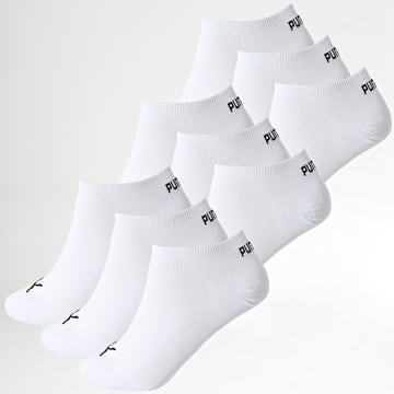 Puma - Pack van 9 Paar Sokken 701235837 Wit