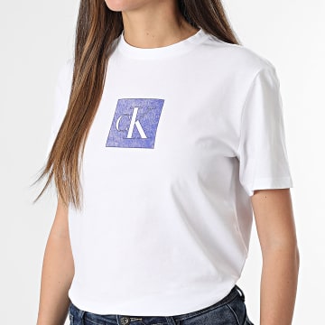 Calvin Klein - T-Shirt Donna 819G Bianco