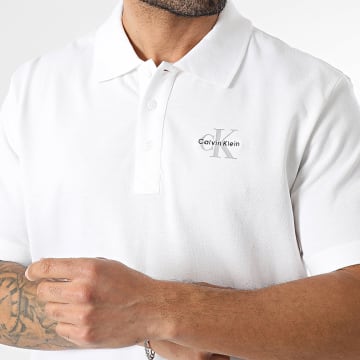 Calvin Klein - Polo de Manga Corta RF209 Beige Claro