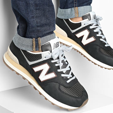 New Balance - Sapatilhas 574 U5748SB Preto Osso Castanho