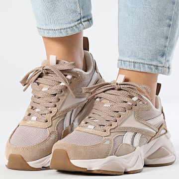 Reebok - Baskets Femme Reebok Charge Run 100262373 Taupe Grey Moon