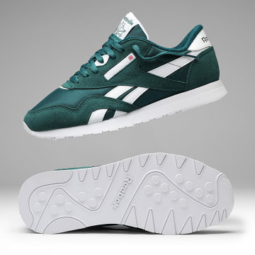 Reebok - Sneakers Classic Nylon 100245056 Verde Bianco