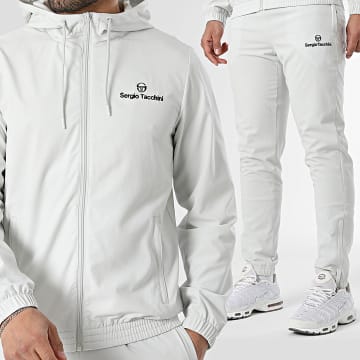 Sergio Tacchini - Ensemble De Survetement Carson Ripstop 41510 41371 Gris Clair