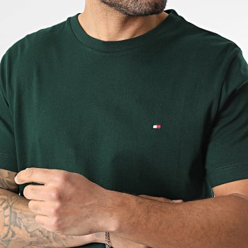 Tommy Hilfiger - Tee Shirt Essential Seasonal 9995 Vert Foncé