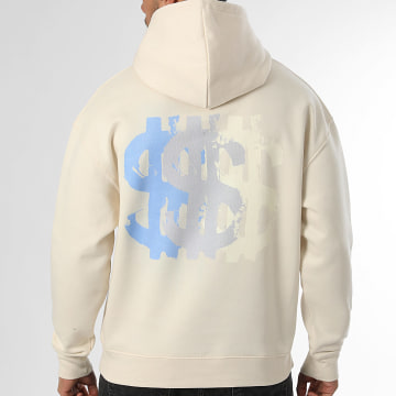 Luxury Lovers - Sweat Capuche Relaxed 5Sync Three Bucks Beige