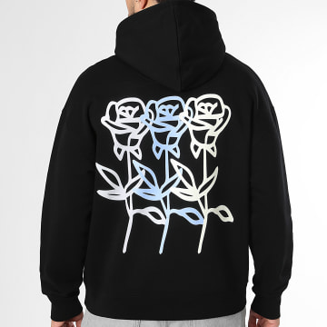 Luxury Lovers - Sweat Capuche Relaxed 5Sync Three Roses Noir