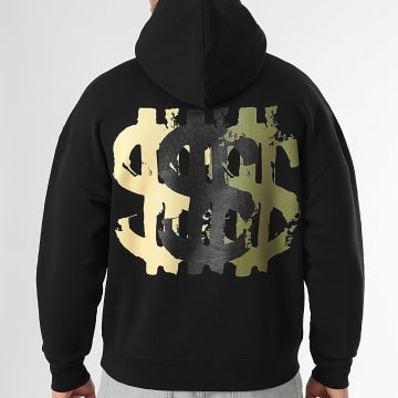 Luxury Lovers - Sweat Capuche Relaxed 5Sync Three Bucks Noir