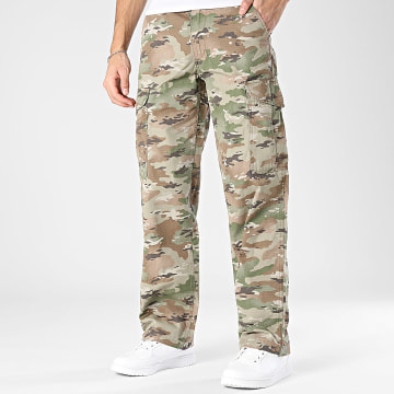 Levi's - Pantalón Cargo Baggy Fit 003KQ Verde Kaki Camuflaje