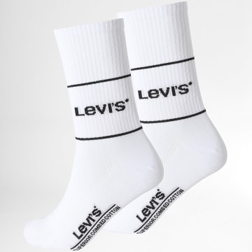 Levi's - Pack of 2 Pairs of Socks 701210567 White Black
