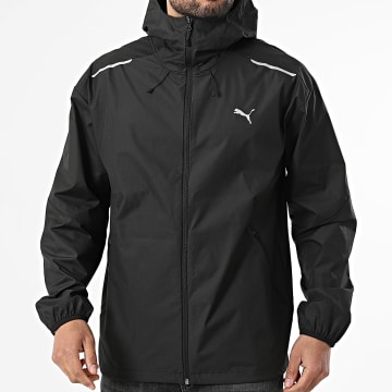 Puma - Jass Met Capuchon En Rits Pumatech 634419 Zwart