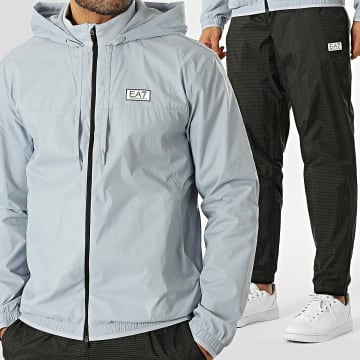 EA7 Emporio Armani - Chándal 7M001383-AF21521 Azul Claro Negro
