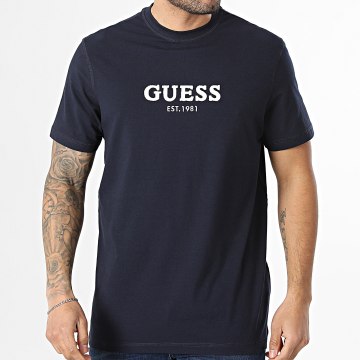 Guess - T-Shirts M6GI16-K3032 Navy Regular Fit