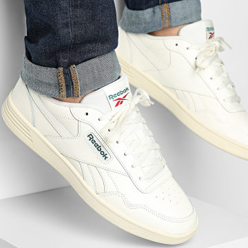 Reebok - Zapatillas Reebok Court Advance 100010620 Tiza Verde Oscuro Rojo Flash