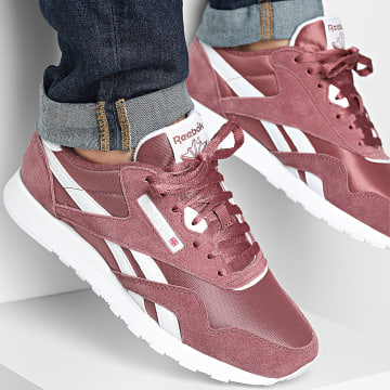 Reebok - Zapatillas Classic Nylon 100245058 Morado Blanco