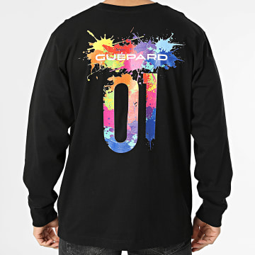 Jimmy Vienot - Camiseta Manga Larga Relaxed Guepardo 01 Negro