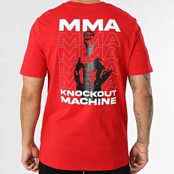 Baris Adiguzel - T-Shirt Oversize Large MMA Rosso