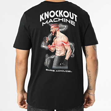 Baris Adiguzel - T-Shirt Oversize Large KO Machine Nero