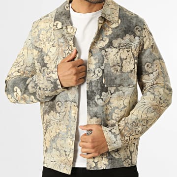 Frilivin - Jacke zum Knöpfen 526 Beige Grau