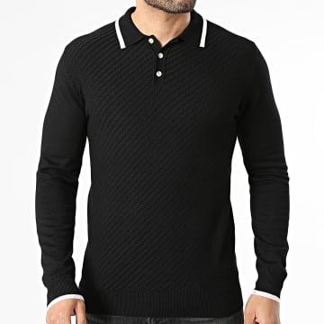 Frilivin - Polo Manga Longa 652 Preto