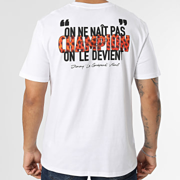 Jimmy Vienot - Camiseta Oversize Grande Champion Blanco
