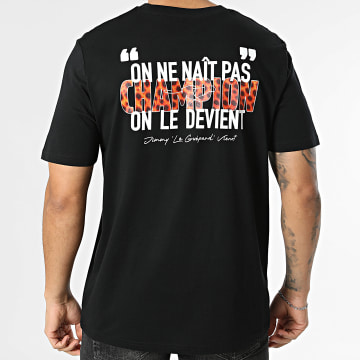 Jimmy Vienot - Camiseta Oversize Grande Champion Negro
