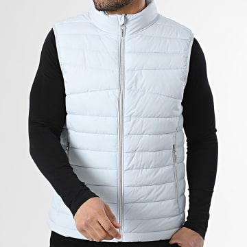 Kymaxx - Plumífero sin mangas Azul claro