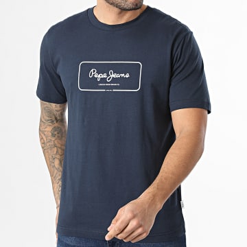 Pepe Jeans - T-Shirt Gilbert PM5010365 Azul Marinho
