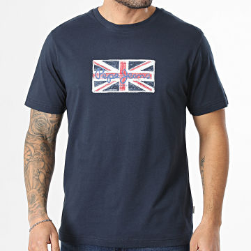 Pepe Jeans - T-Shirt Grant PM5010366 Blu Marino