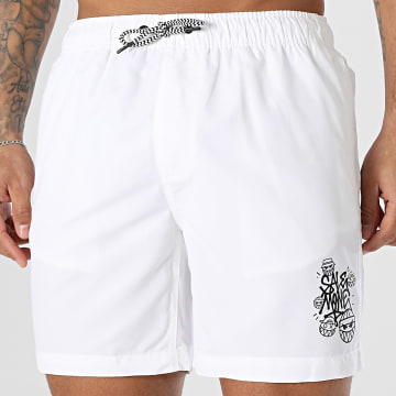 Sale Môme Paris - Short De Bain Street Boyz Blanc