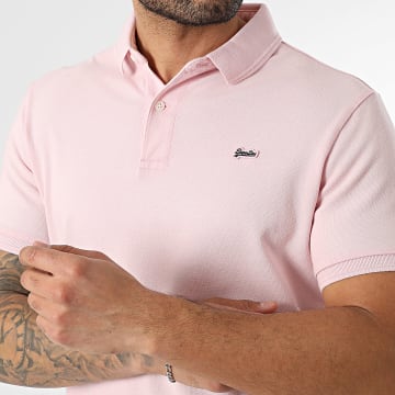 Superdry - Polo De Manga Corta Classic Pique M1110452A Rosa