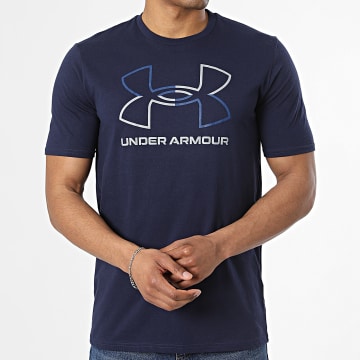 Under Armour - Tee Shirt Foundation 1382915 Bleu Marine
