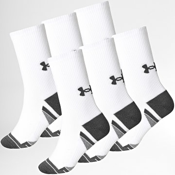 Under Armour - Lot De 6 Paires De Chaussettes 1386242 Blanc Gris Anthracite