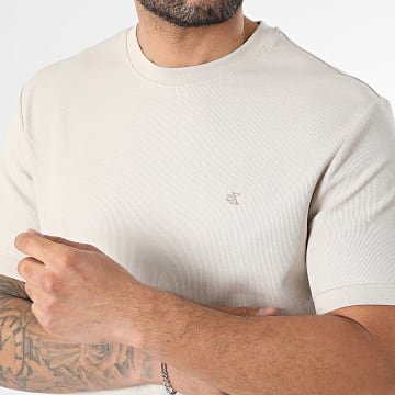 Calvin Klein - Camiseta Slim RF206G Beige