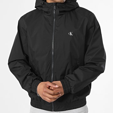 Calvin Klein - Veste Capuche Zippée RF521G Noir