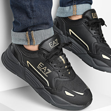 EA7 Emporio Armani - Zapatillas 7X000308-AF18447 Negro Total Oro