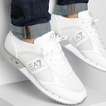 EA7 Emporio Armani - Zapatillas 7X000334-AF18610 Blanco Plata