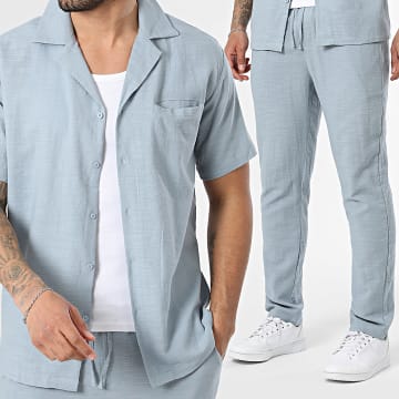 Frilivin - Set Kurzarmhemd und Hose Z96 Hellblau