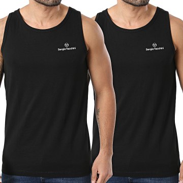 Sergio Tacchini - Set di 2 canotte 39490636 Nero