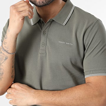 Teddy Smith - Polo manga corta Pasian 2 11316819D Verde Caqui