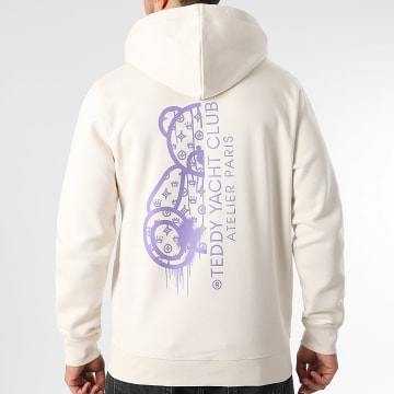 Teddy Yacht Club - Sudadera con Capucha Atelier Paris Lavanda Beige