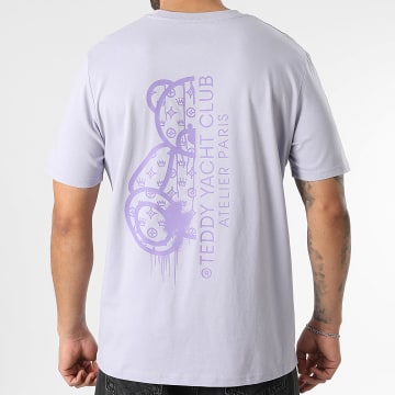 Teddy Yacht Club - Tee Shirt Oversize Atelier Paris Lavande Violet