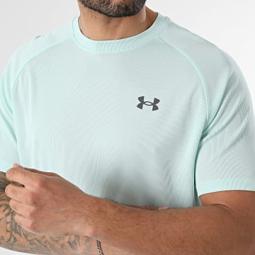 Under Armour - Tee Shirt Loose Fit Tech Textured 1382796 Vert Turquoise Clair
