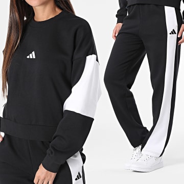 Adidas Sportkleding - Trainingspak Dames Laziday JD2672 Zwart Wit